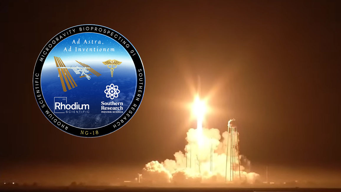 Southern Research and Rhodium Scientific send bacteria to space