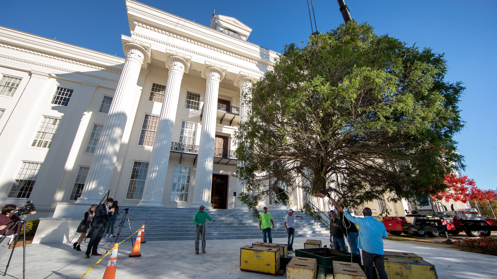 Governor set to light Capitol Christmas Tree, symbolizing peace and unity