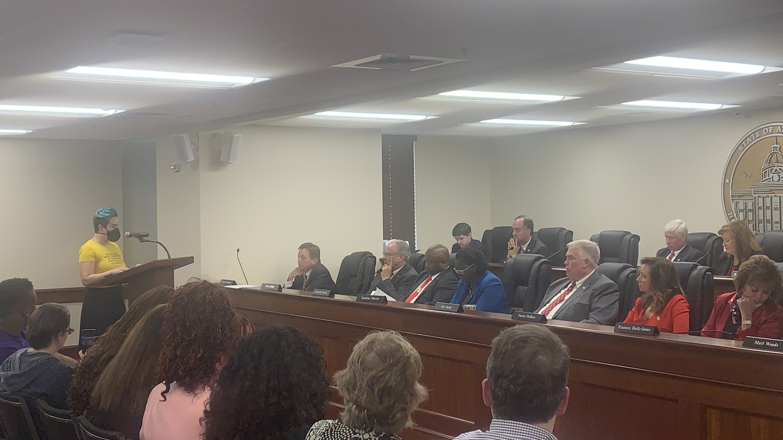 Opponents speak out in public hearing on expansion of “Don’t Say Gay” law