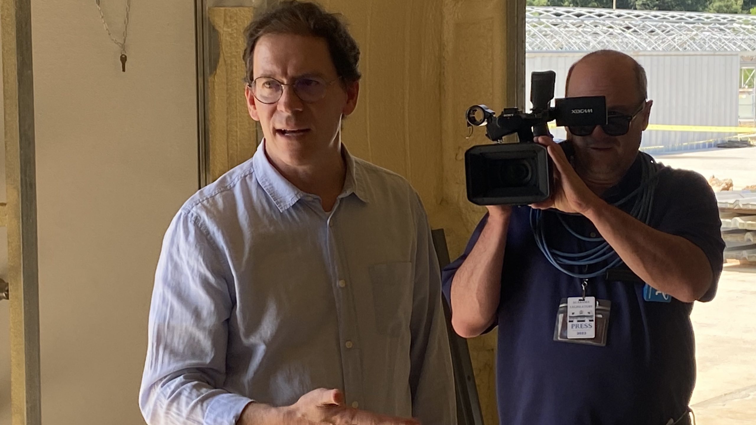 Plaintiff in cannabis license suit gives facility tour to media