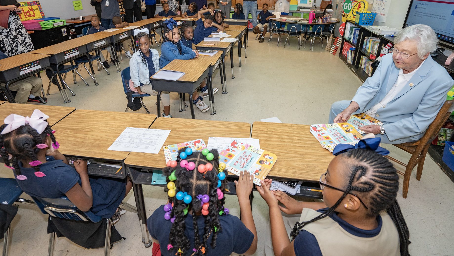Ivey visits “turnaround schools” as new school year begins