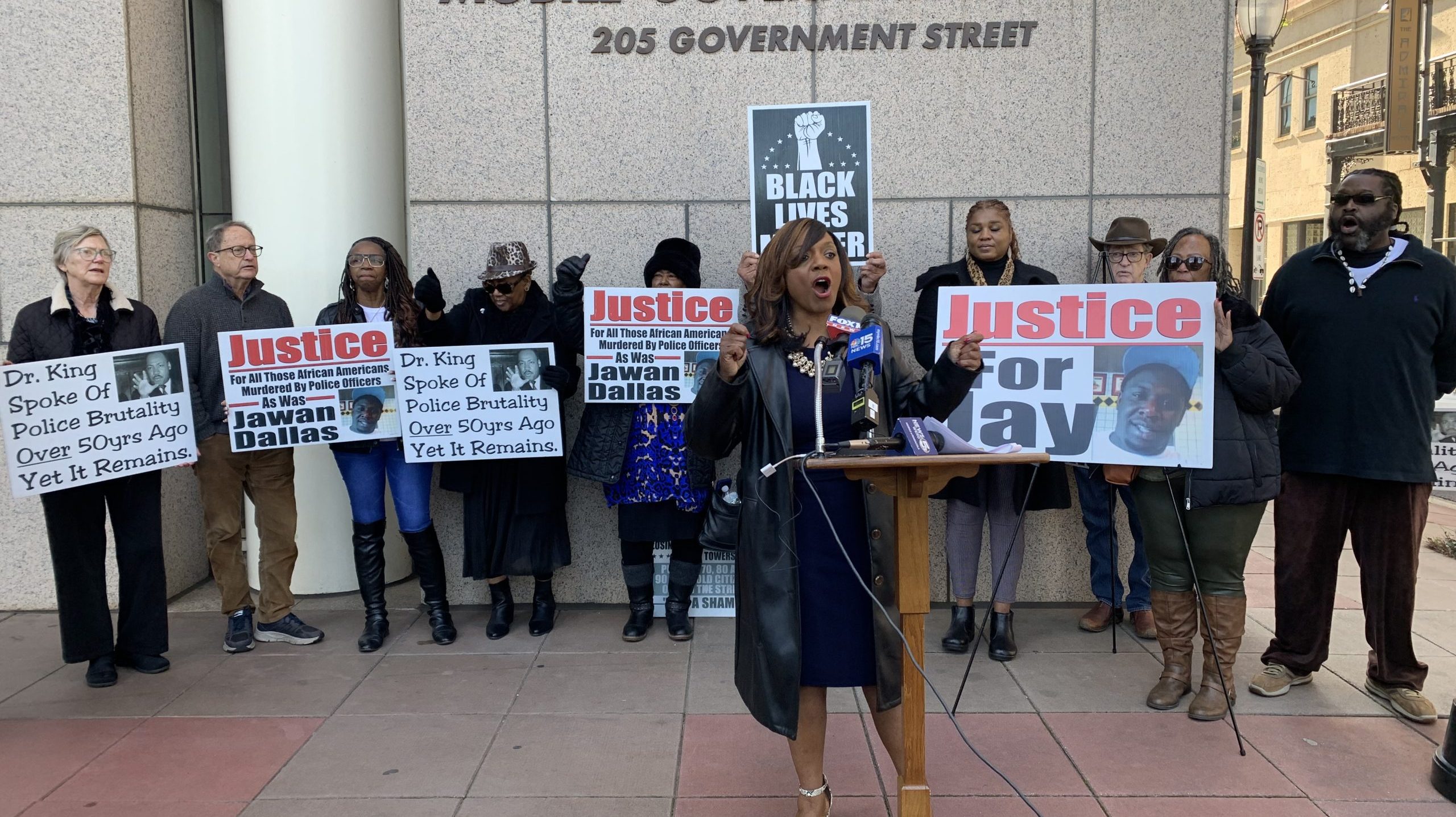 Coleman holds press conference in Mobile announcing new body cam footage bill