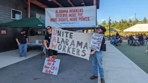 Union election at Mercedes in Tuscaloosa County begins today