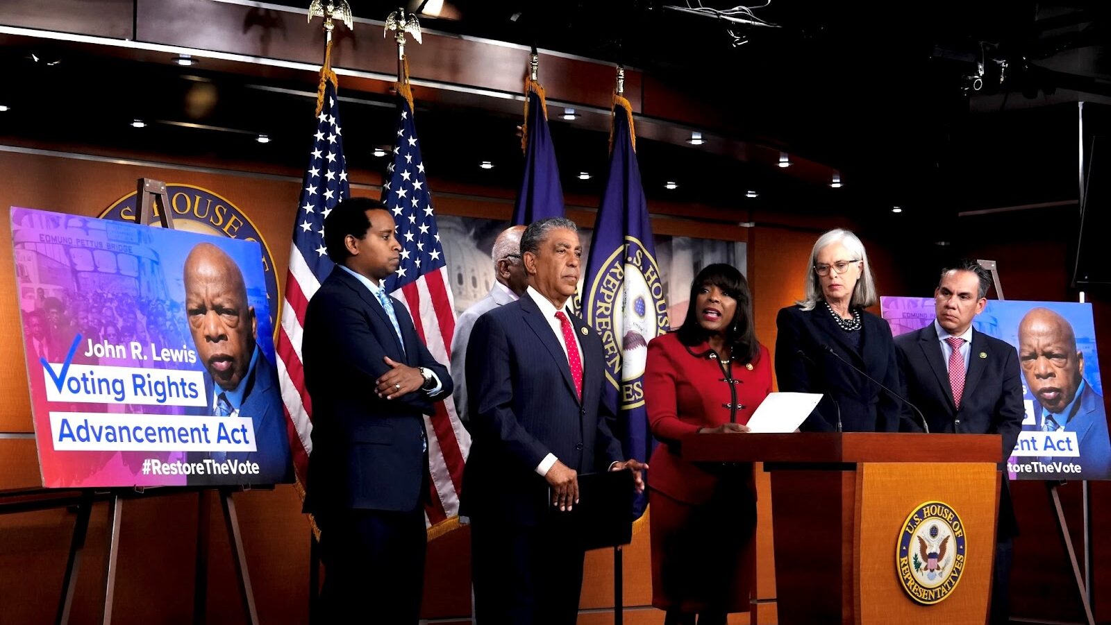 Rep. Sewell hosts press conference on 11th Anniversary of Shelby County v. Holder