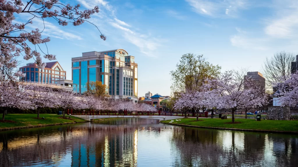 A photo of Big Spring Park in Huntsville