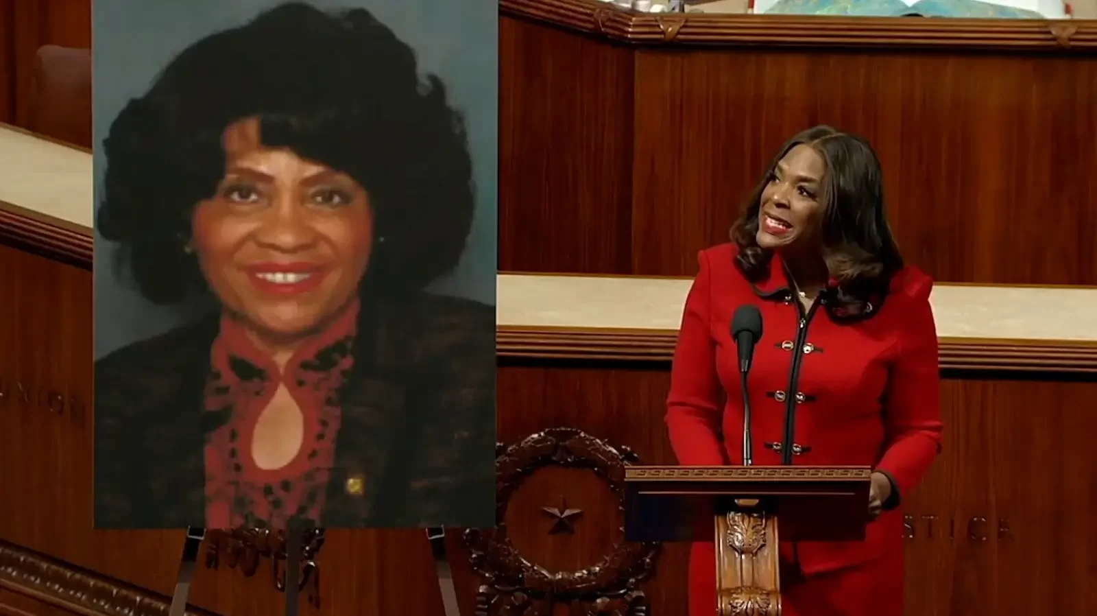 Rep. Sewell honors former Sen. Priscilla Dunn on the House Floor