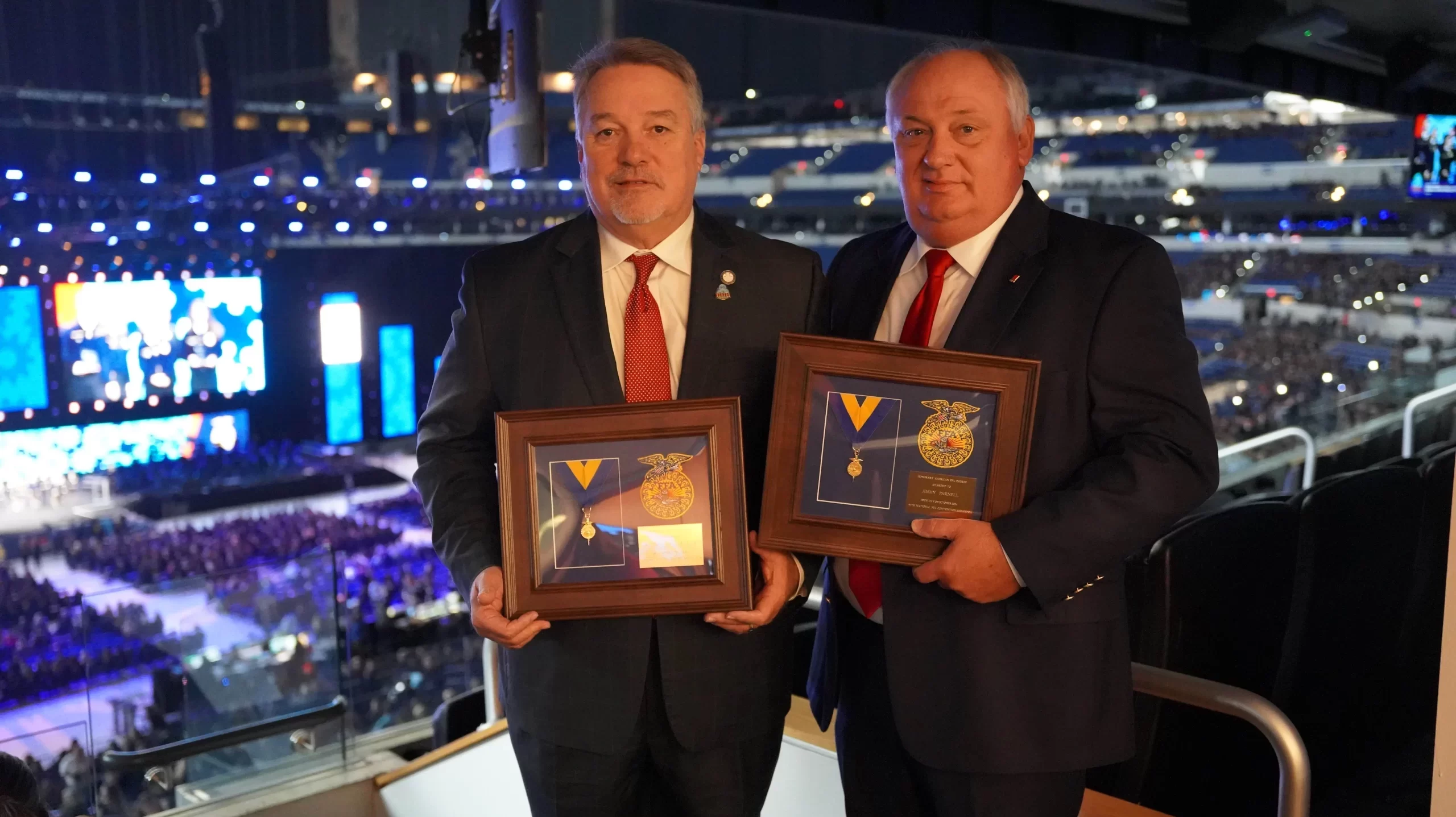 Farmers Federation president, Alabama House speaker honored at National FFA Convention