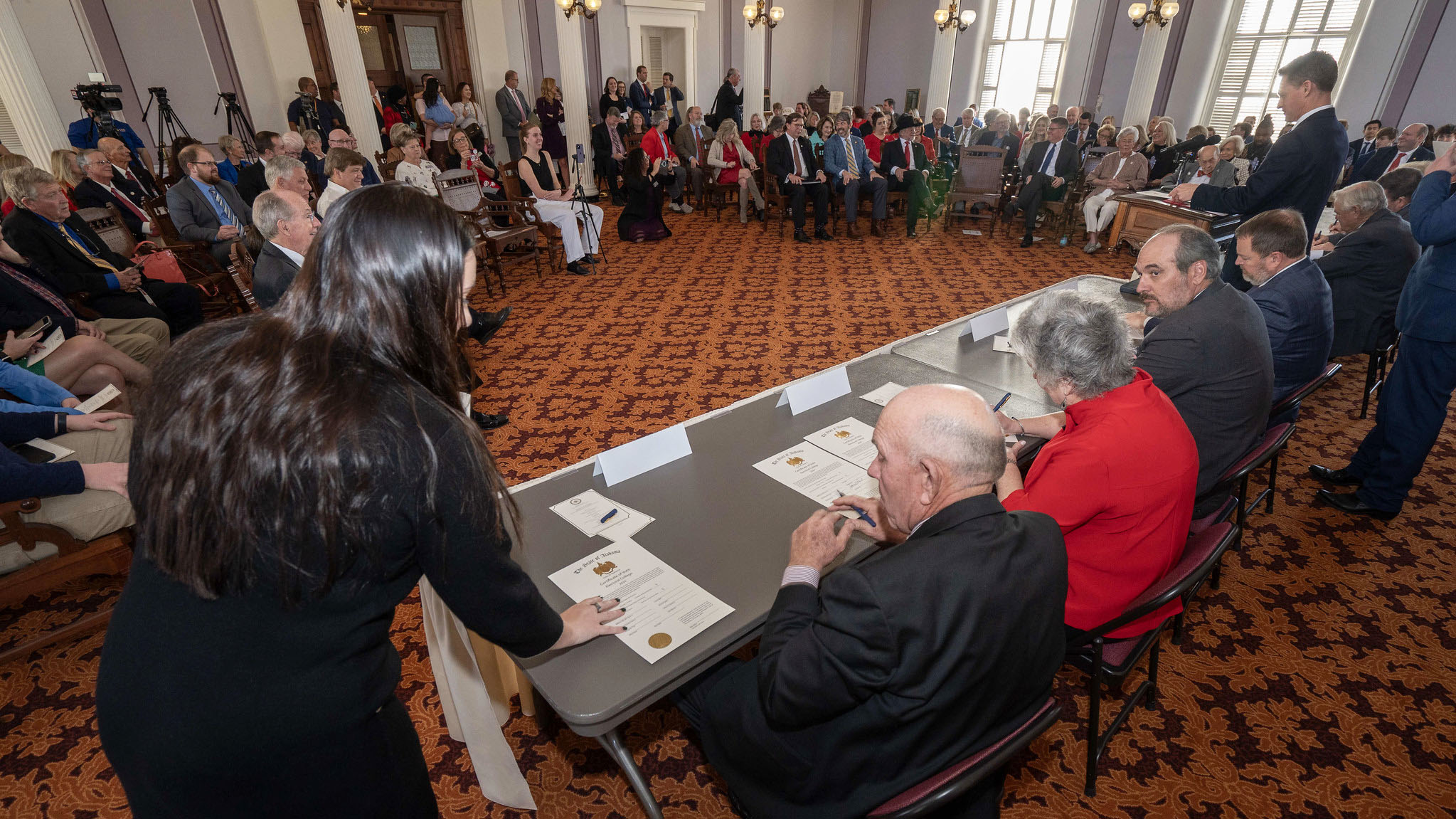 Alabama electors formally cast ballots for Donald Trump at ceremony