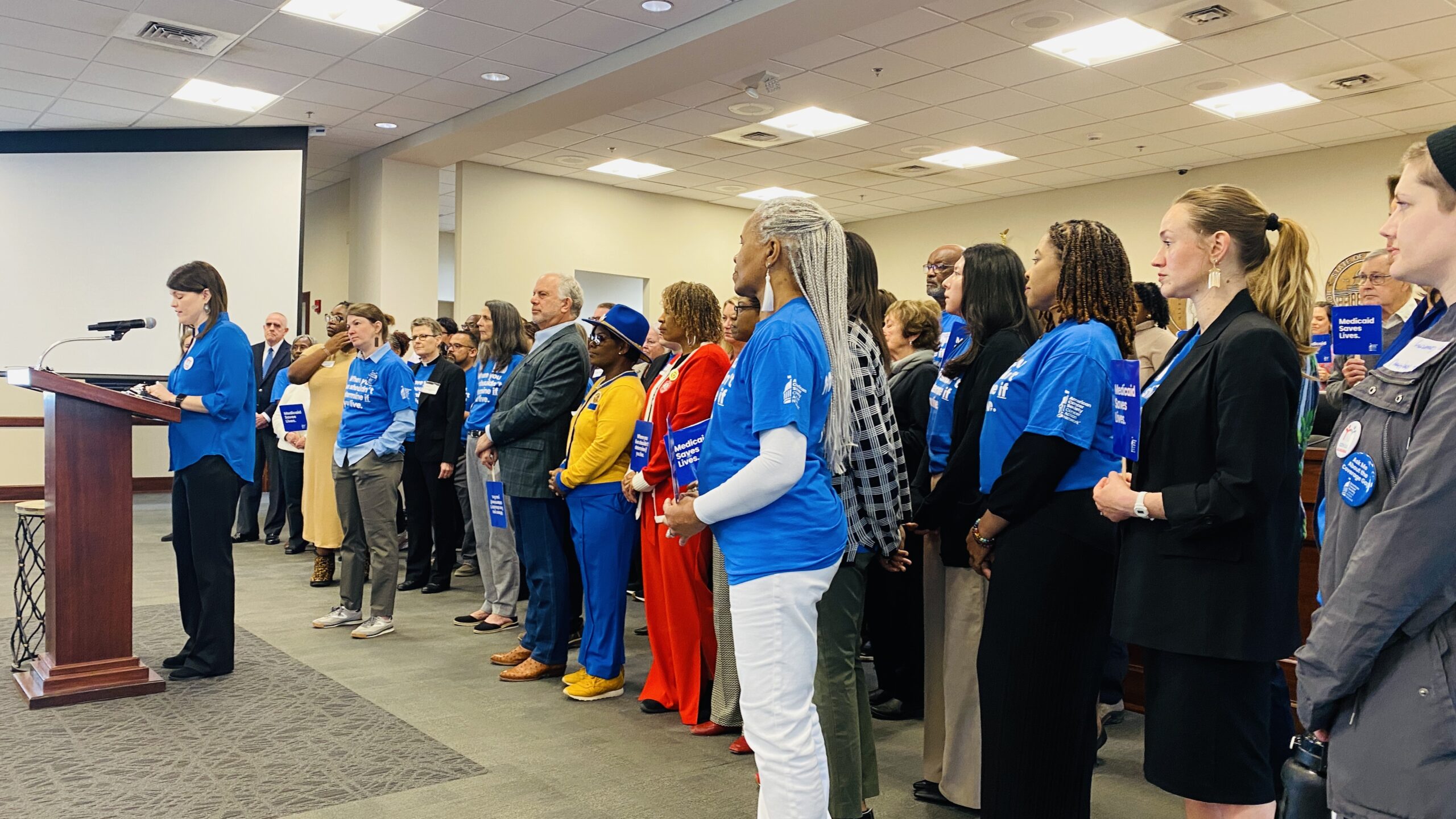 Advocates call on state lawmakers to expand Medicaid, oppose farm bureau health plans