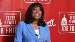 Rep. Sewell celebrates Space Command Headquarters locating in Huntsville