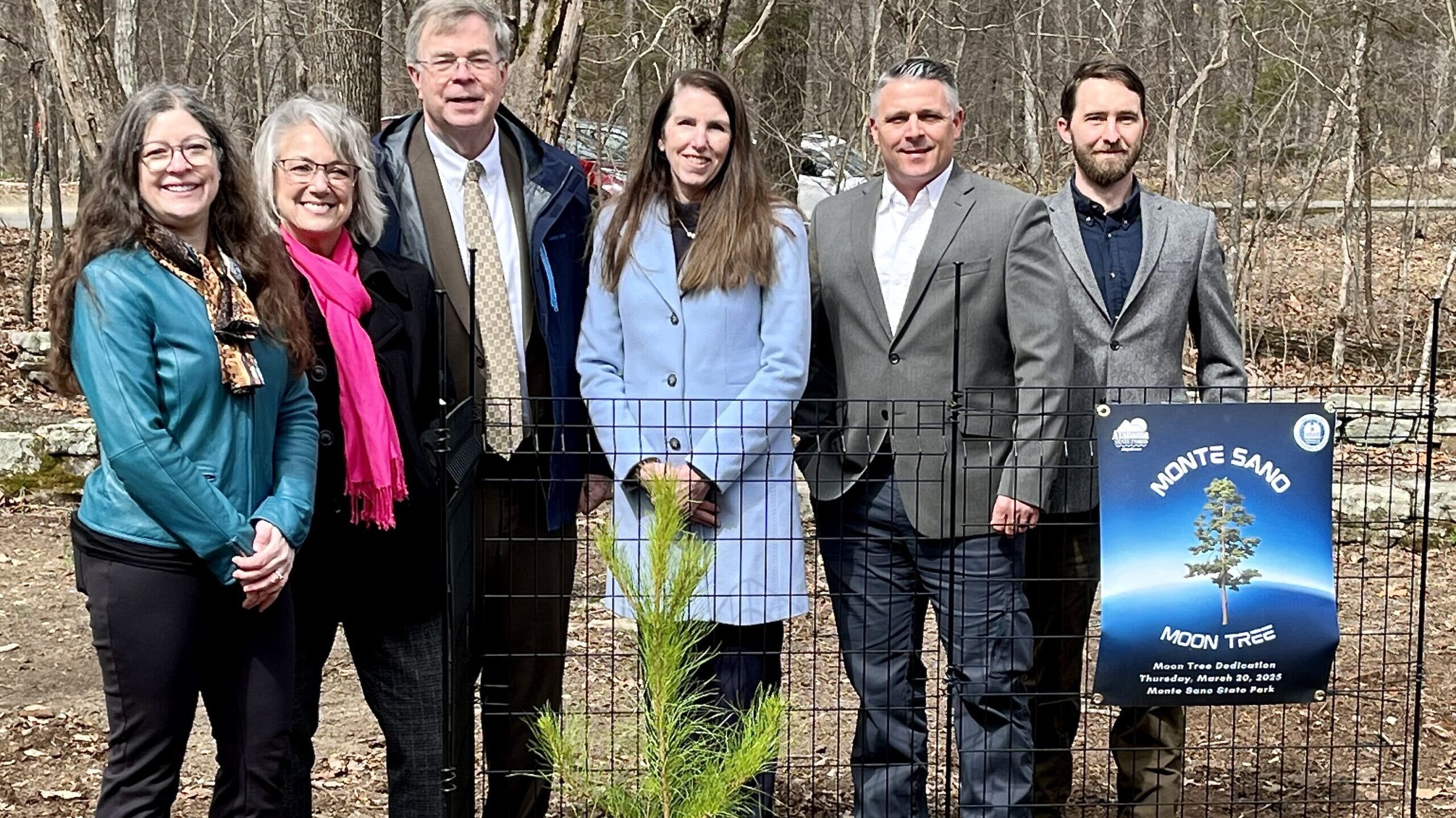 Officials dedicate Moon Tree at Monte Sano State Park