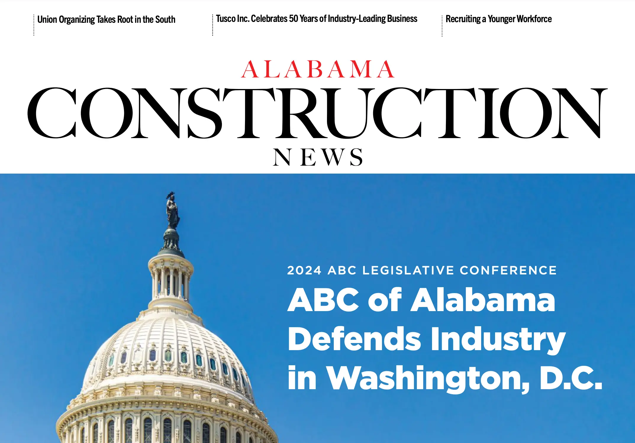 Alabama Construction News receives Azbee Award of Excellence