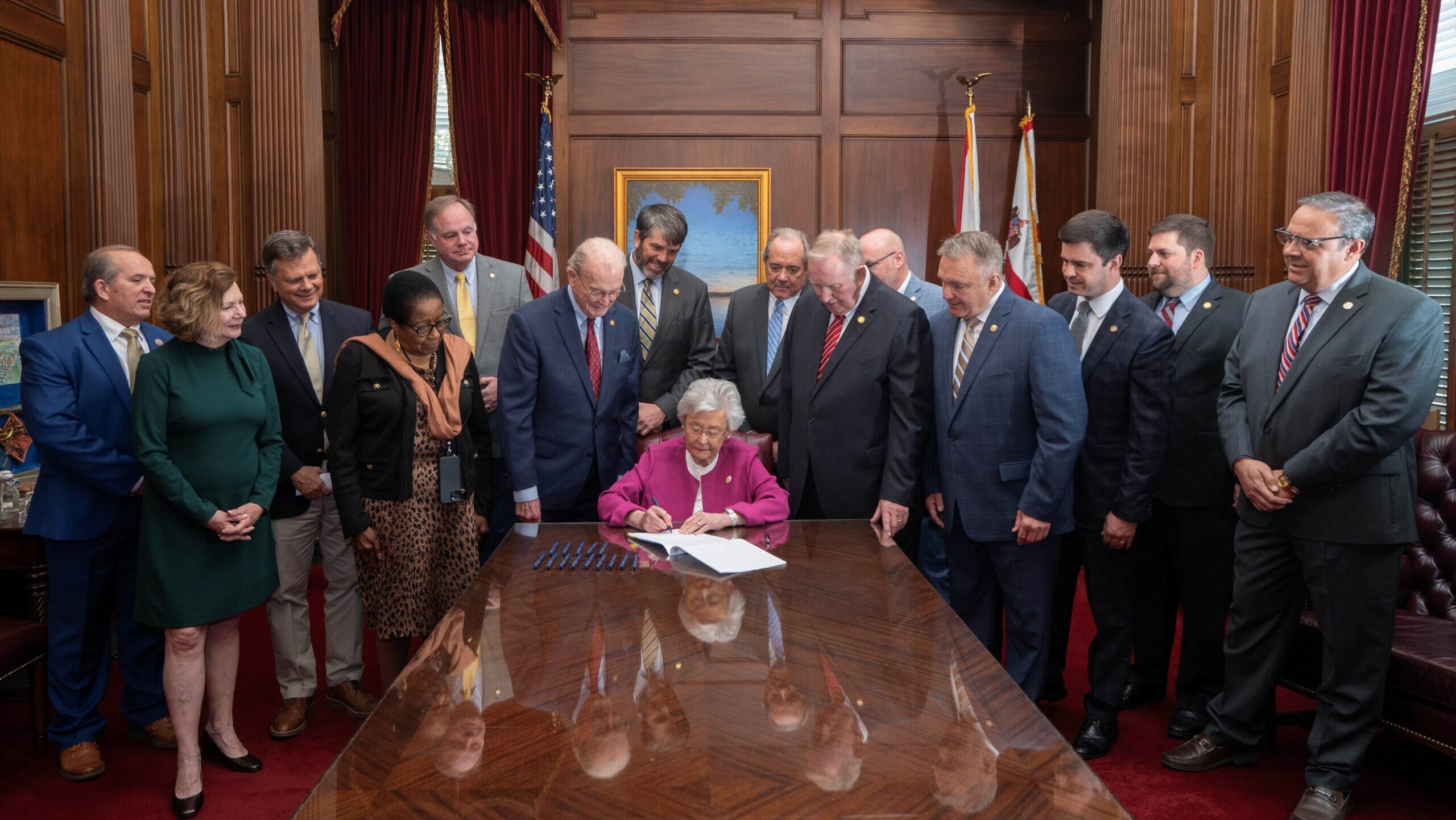 Gov. Ivey signs resolution urging Trump to finalize Space Command move to Huntsville