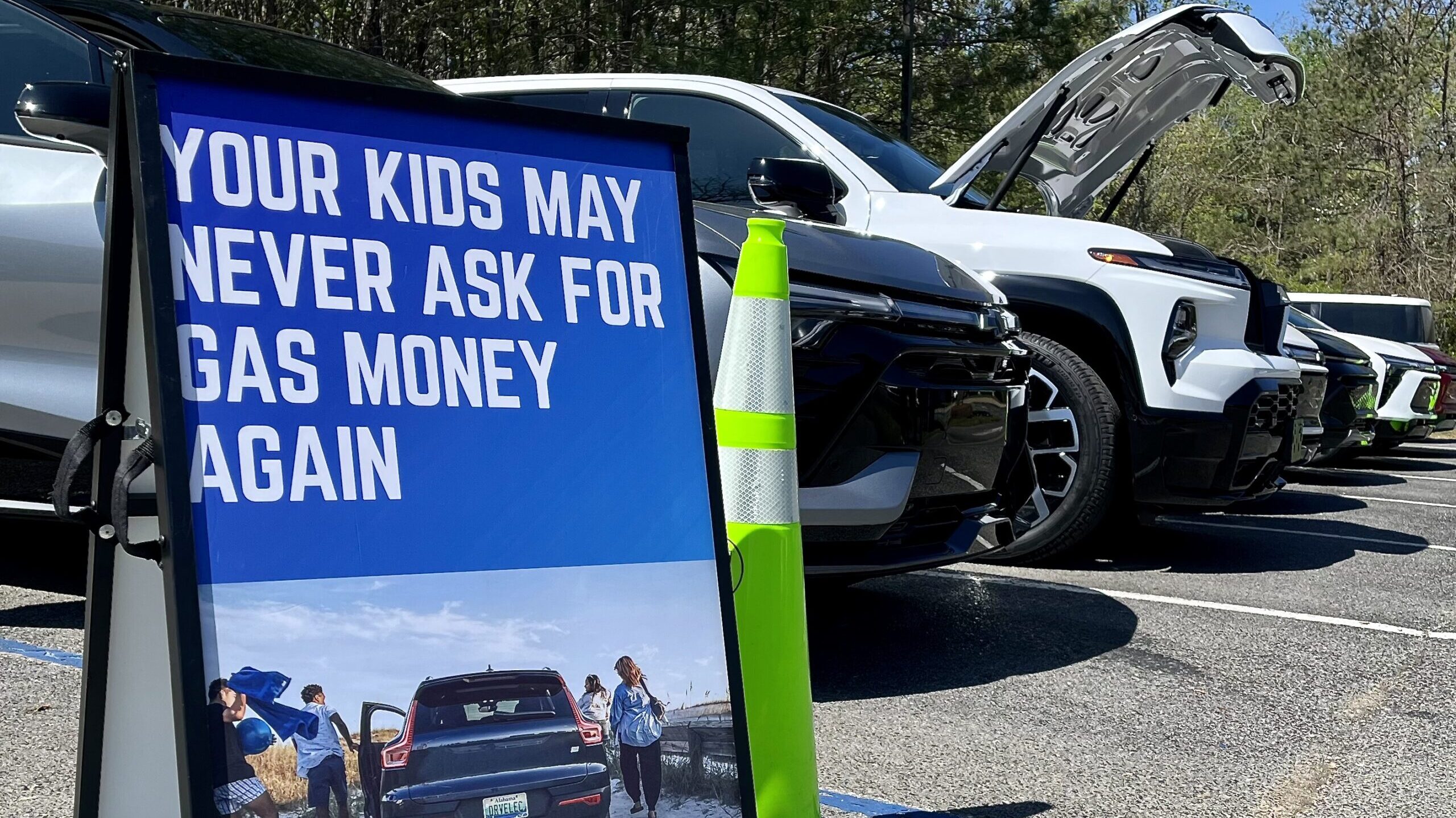 EV test drives prove educational at Little River Earth Fest
