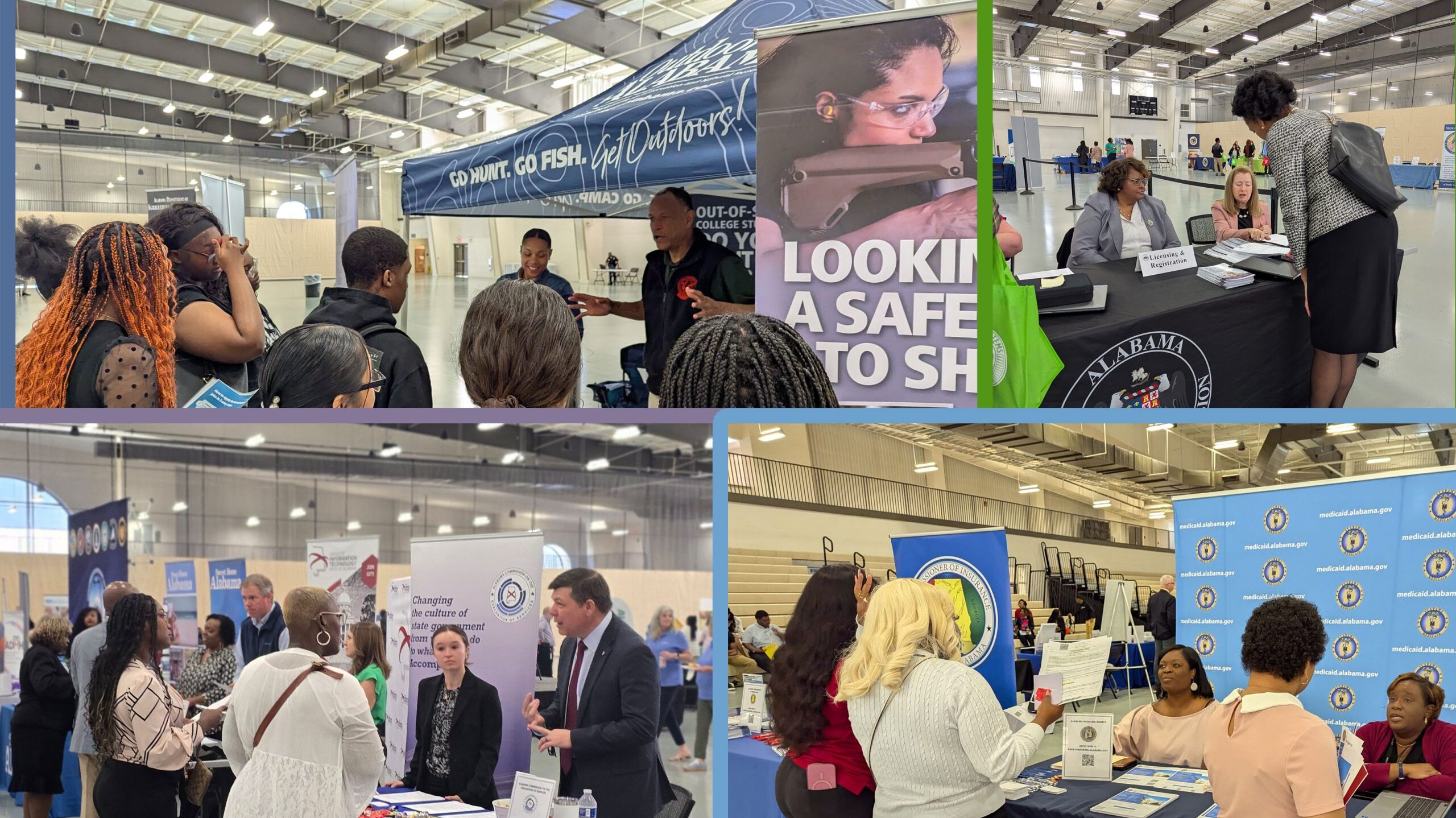 The inaugural State Agency Job Fair draws 1,200 prospective employees