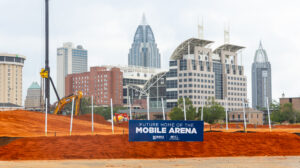 Construction of Mobile Arena officially begins