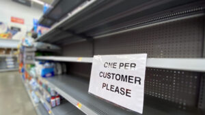 Reduced port traffic, disrupted supply chain means economic troubles ahead