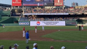 Rep. Figures honors Hank Aaron, Satchel Paige at Congressional Baseball Game