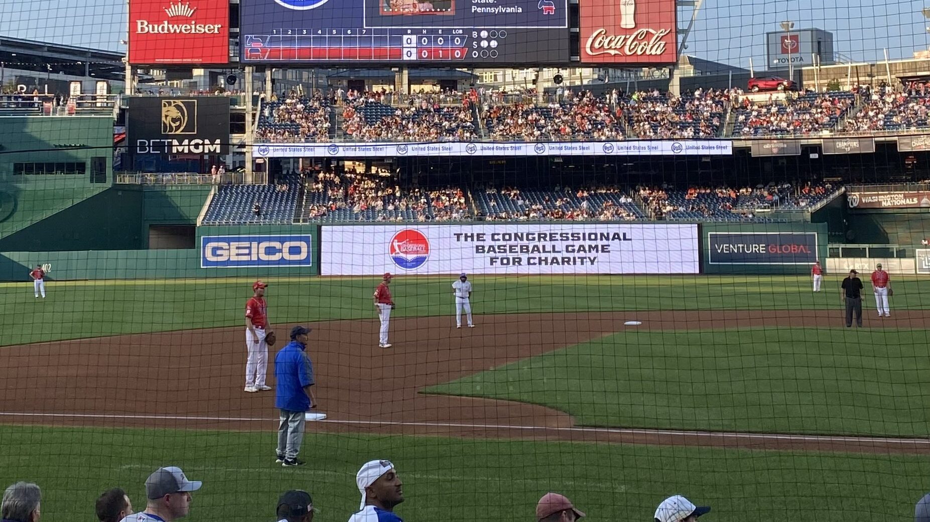 Rep. Figures honors Hank Aaron, Satchel Paige at Congressional Baseball Game