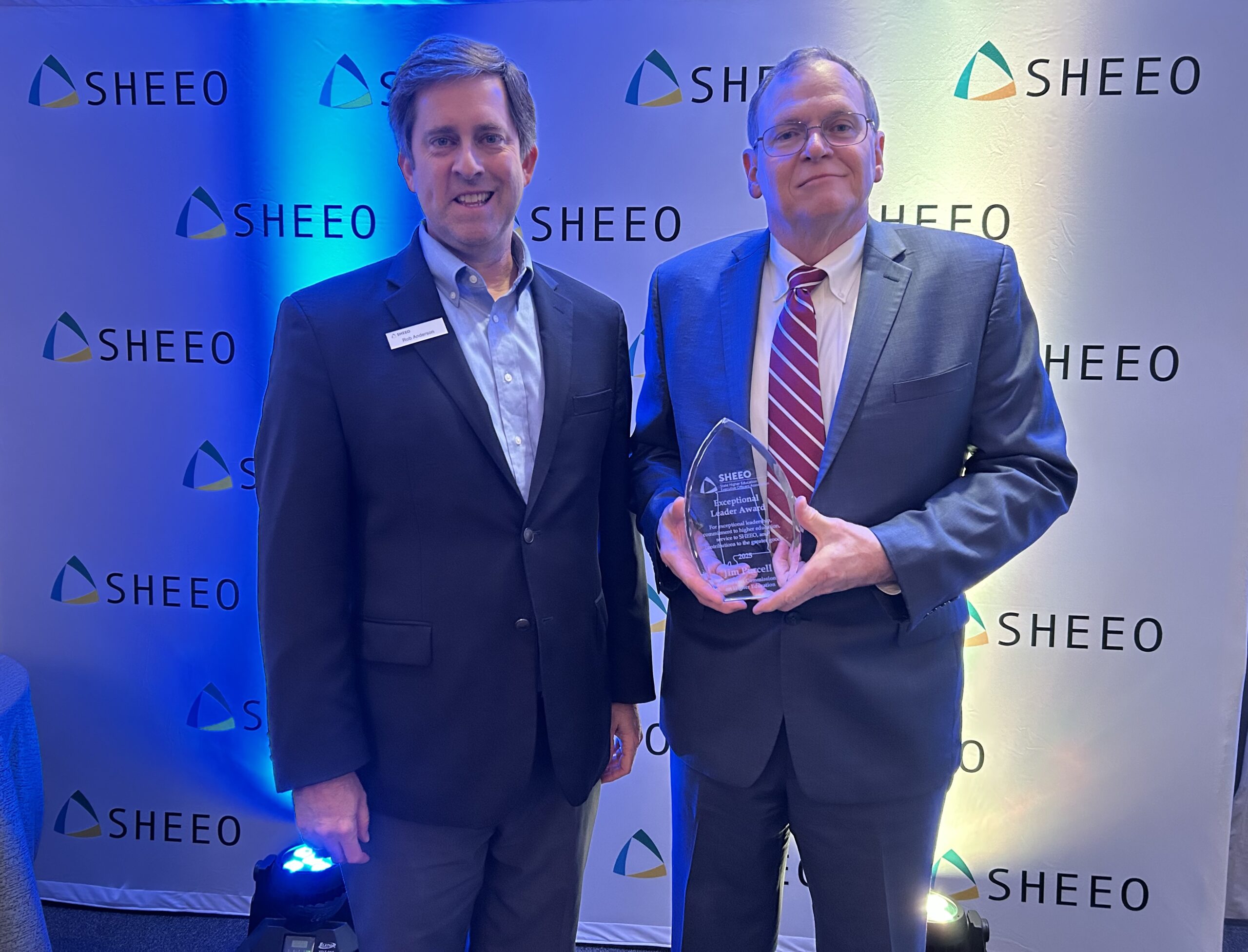 Jim Purcell recognized with SHEEO’s 2025 Exceptional Leader Award