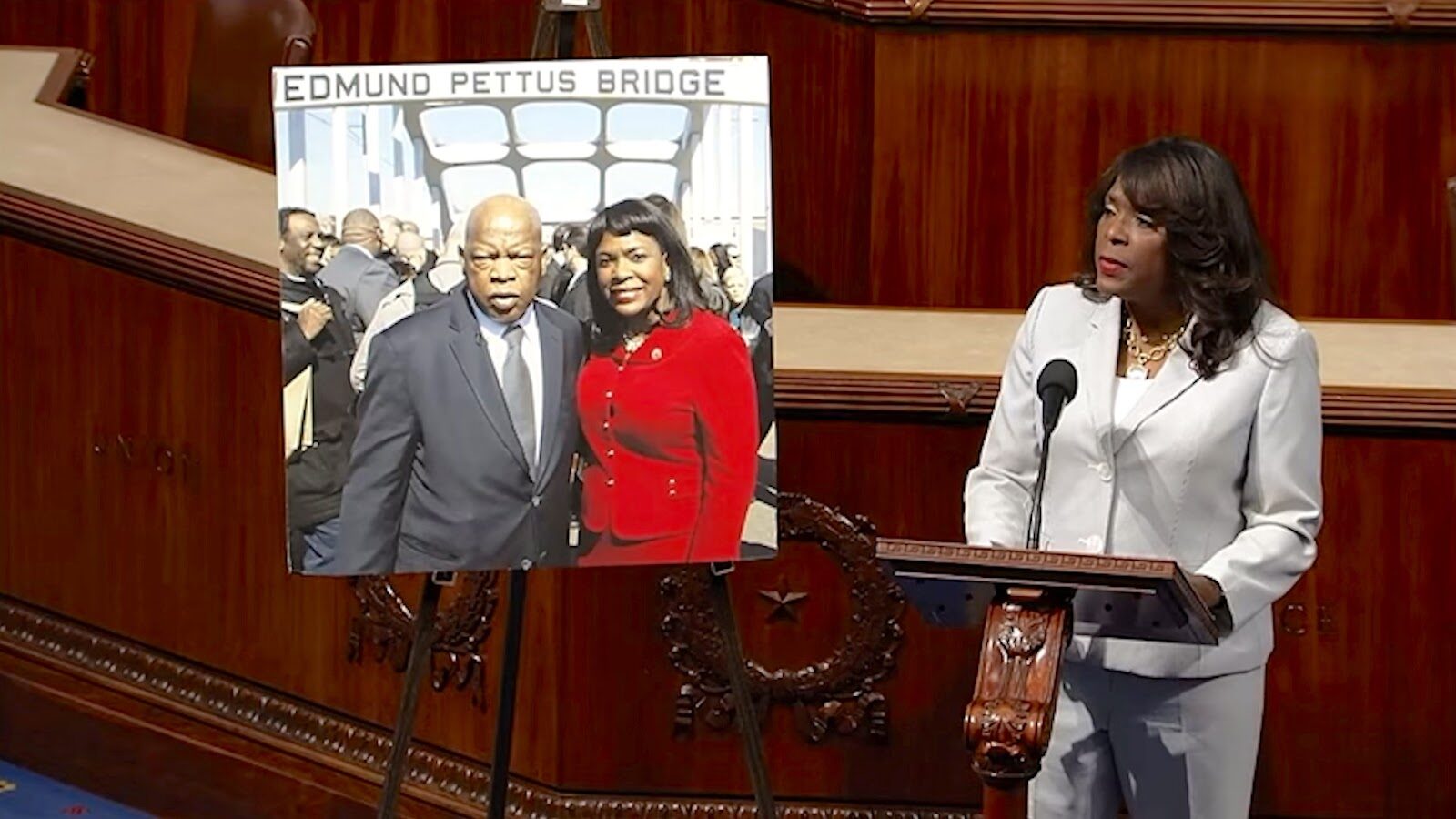 Rep. Sewell pushes voter protection bill on Voting Rights Act’s 60th anniversary