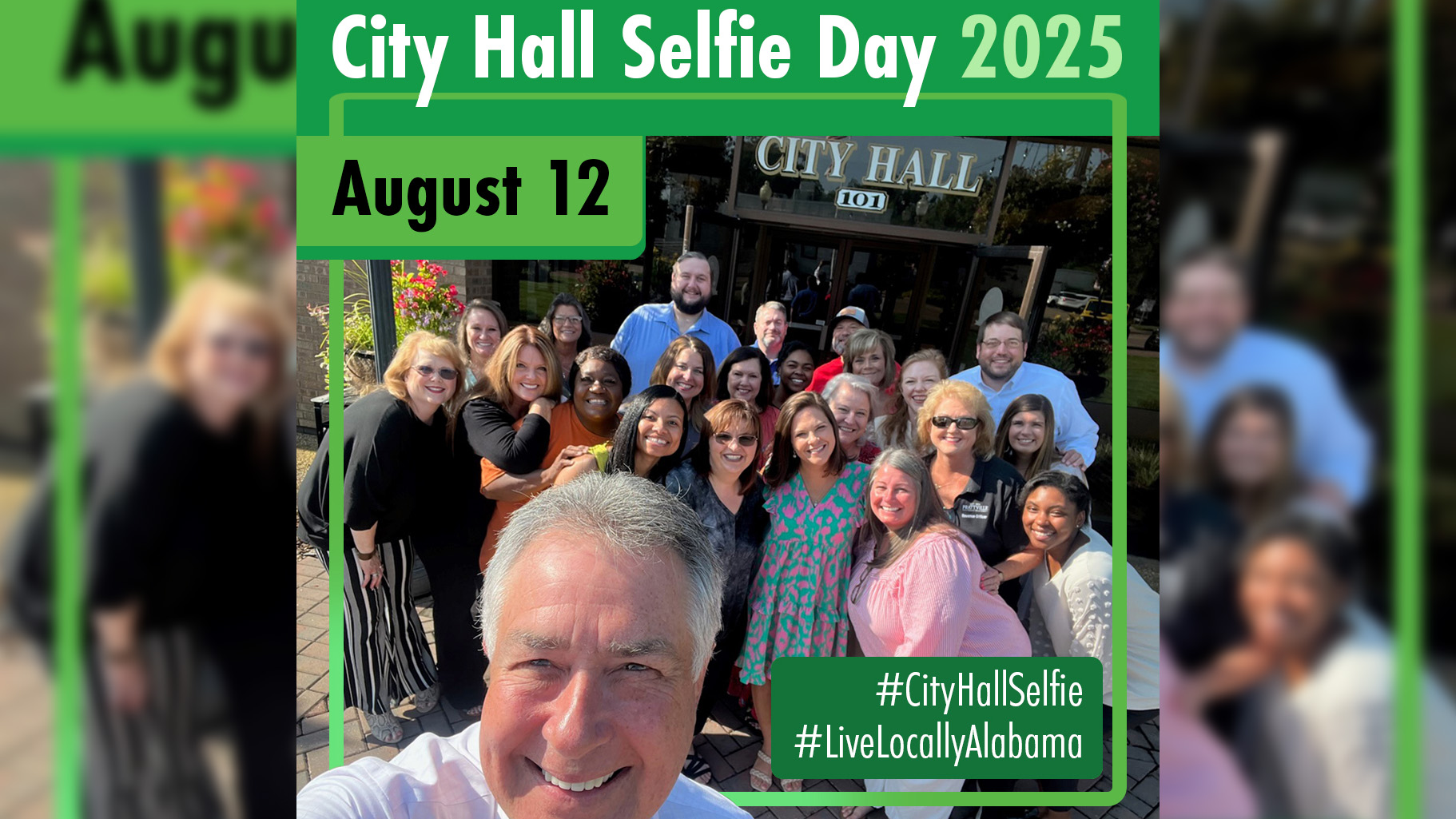 City Hall Selfie Day encourages civic pride ahead of Alabama’s municipal elections
