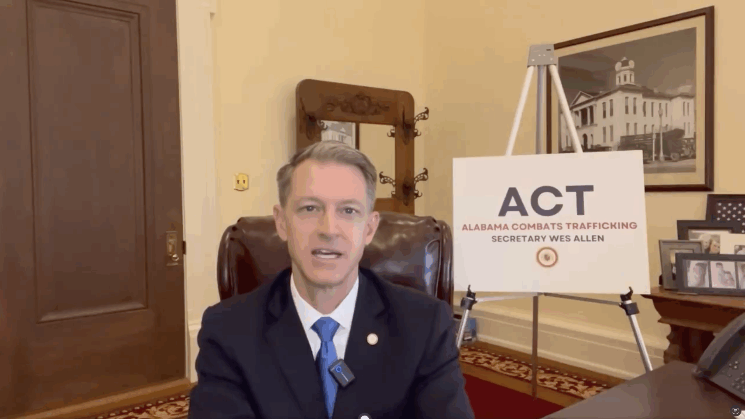 Wes Allen partners with ALEA, state businesses to tackle human trafficking