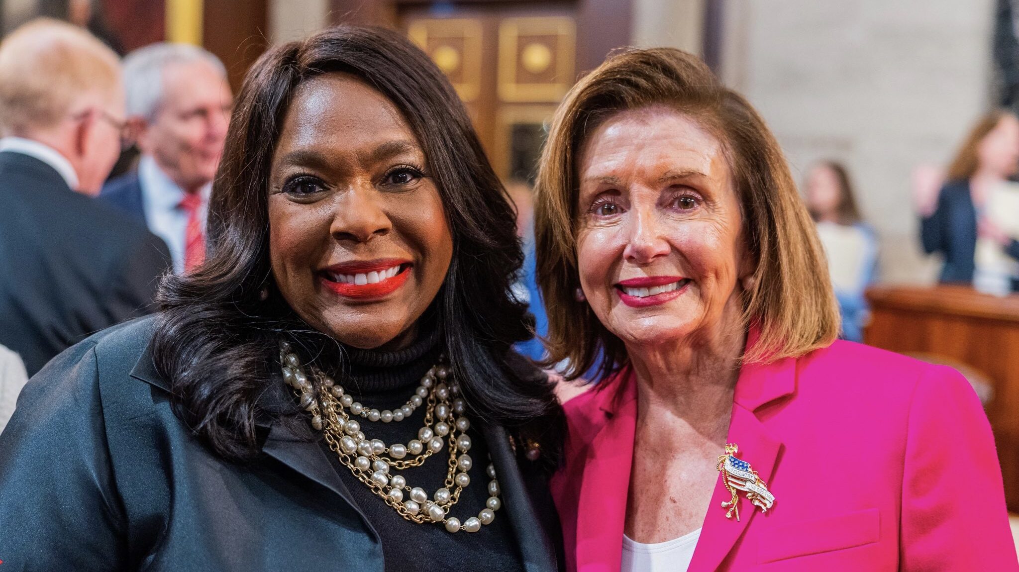 Rep. Sewell lauds retiring Nancy Pelosi as trailblazing public servant