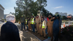 Governor visits ALDOT workers as Capitol Christmas tree lighting ceremony is set