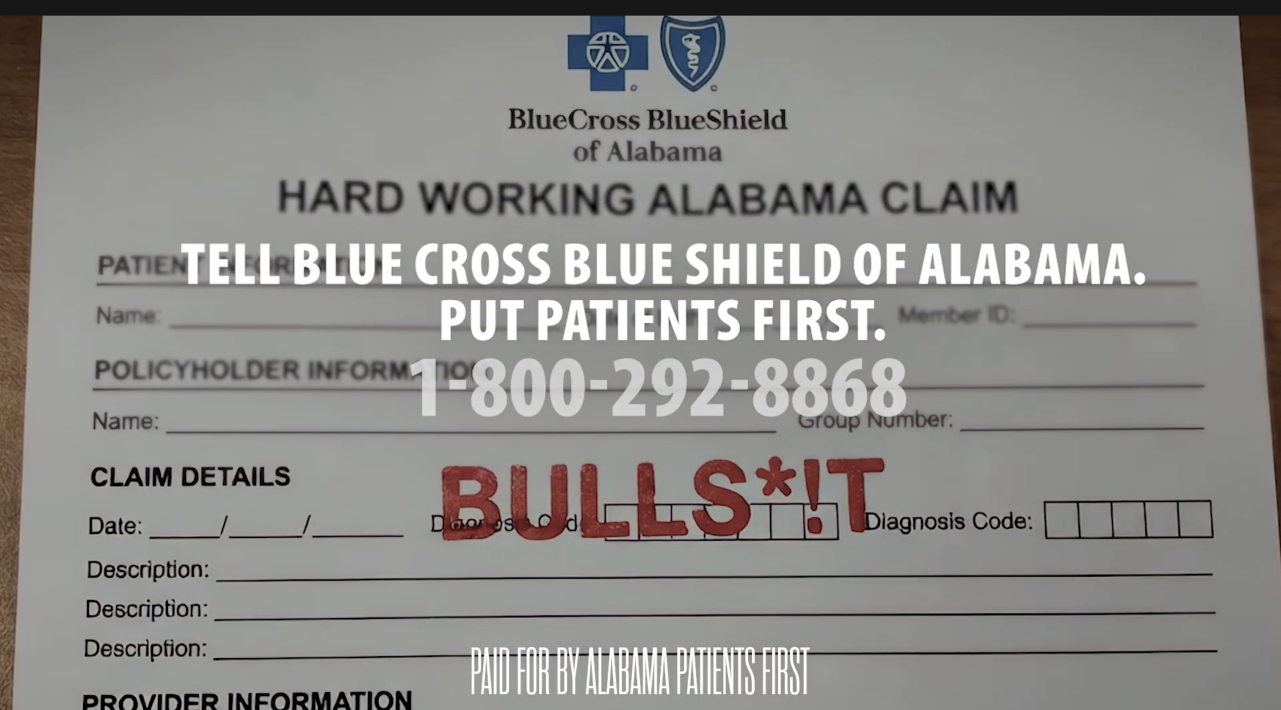 Ad blitz targets BCBS amid Jackson Hospital lawsuit