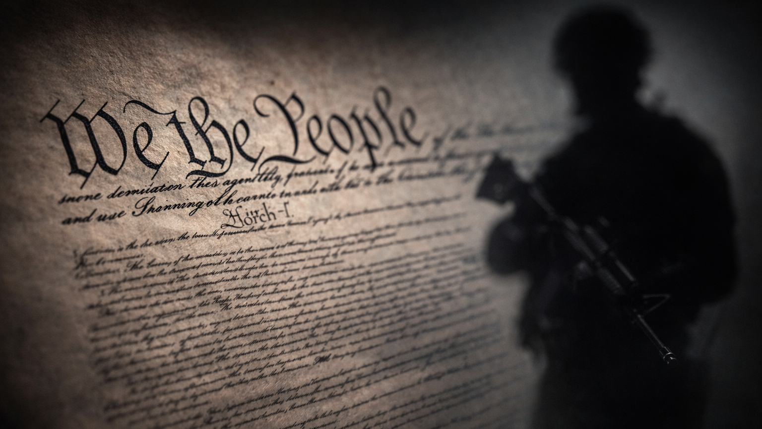 When force replaces law, constitutional order collapses