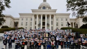 Hundreds gather at State Capitol to demand prison reform