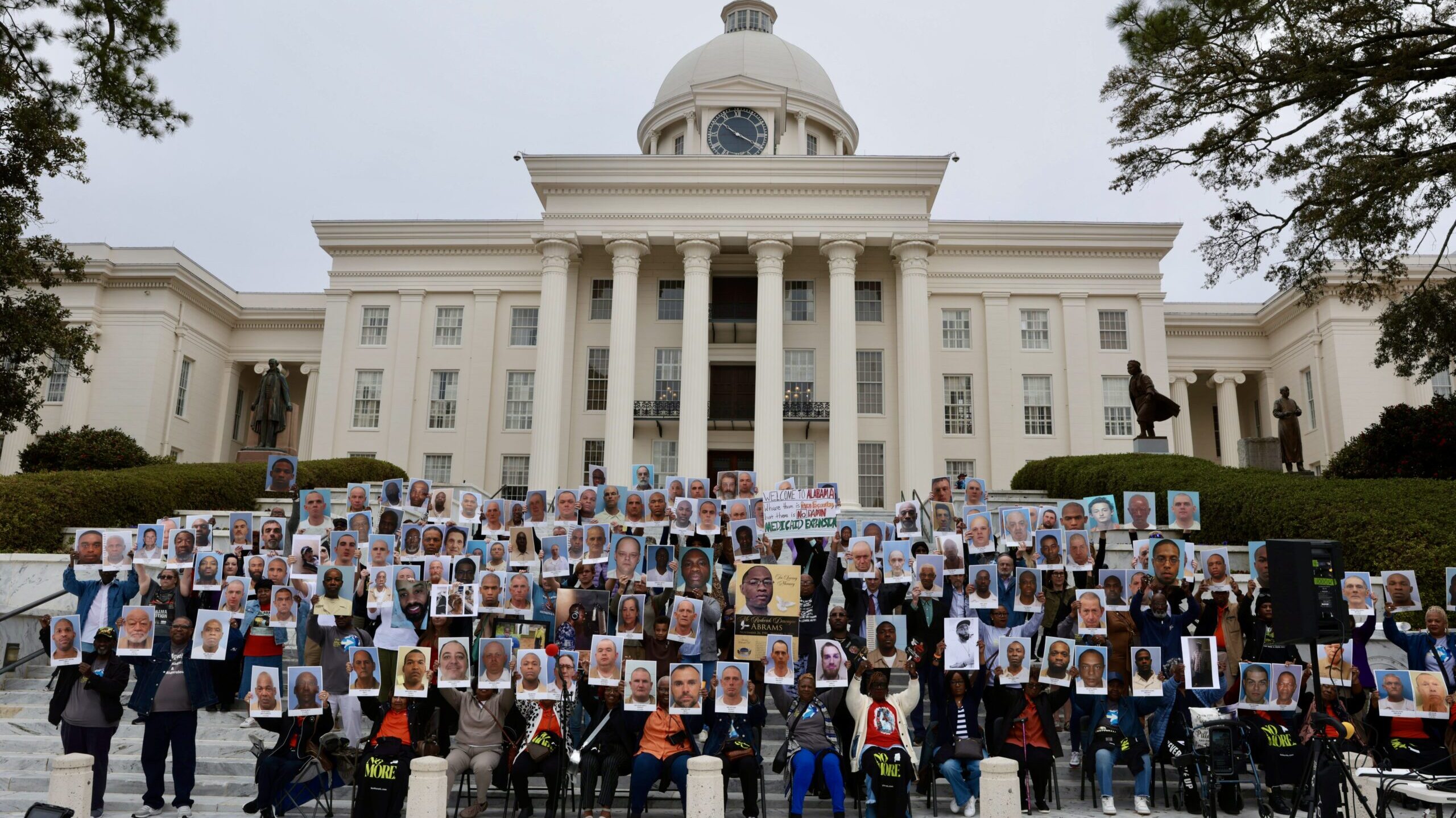 Hundreds gather at State Capitol to demand prison reform