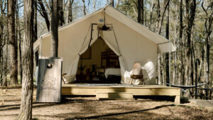 New glamping tents added at Oak Mountain State Park