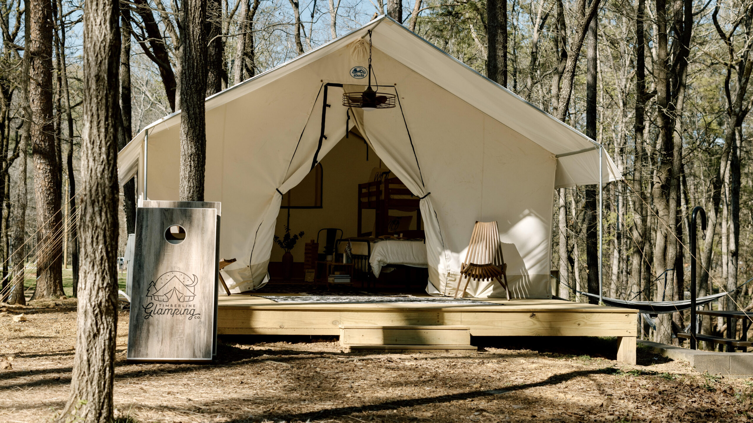 New glamping tents added at Oak Mountain State Park