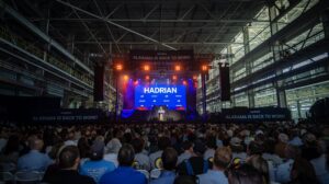 Sen. Britt attends Hadrian shipbuilding factory ribbon cutting in Cherokee