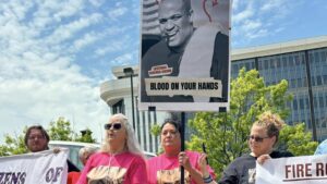 Protestors call for prison guard accountability