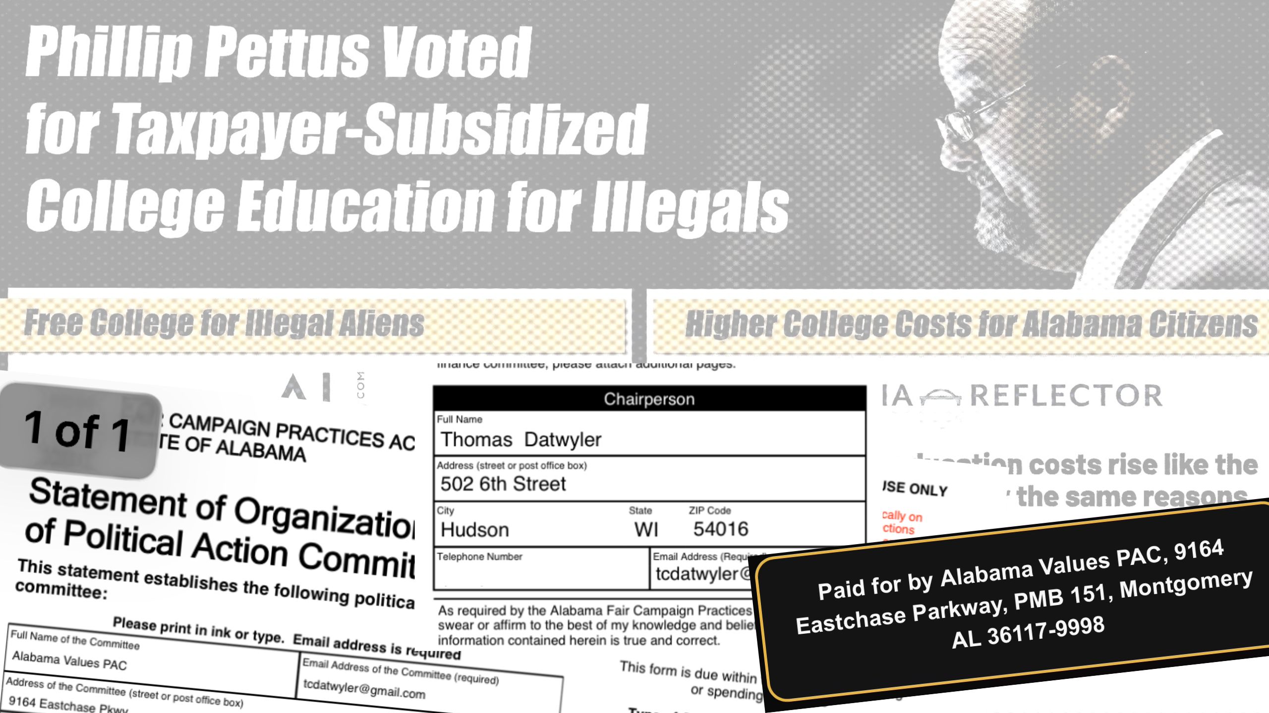 Out-of-state operative tied to attack mailers in Alabama GOP primary