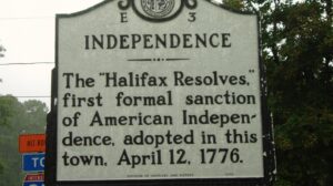 The Halifax Resolves: the first step toward independence