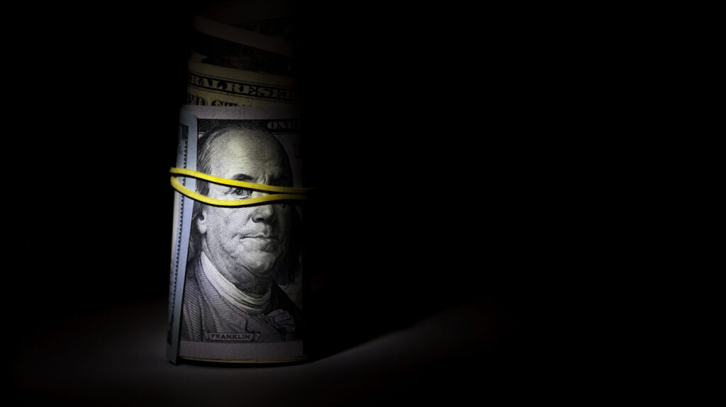 dark money concept