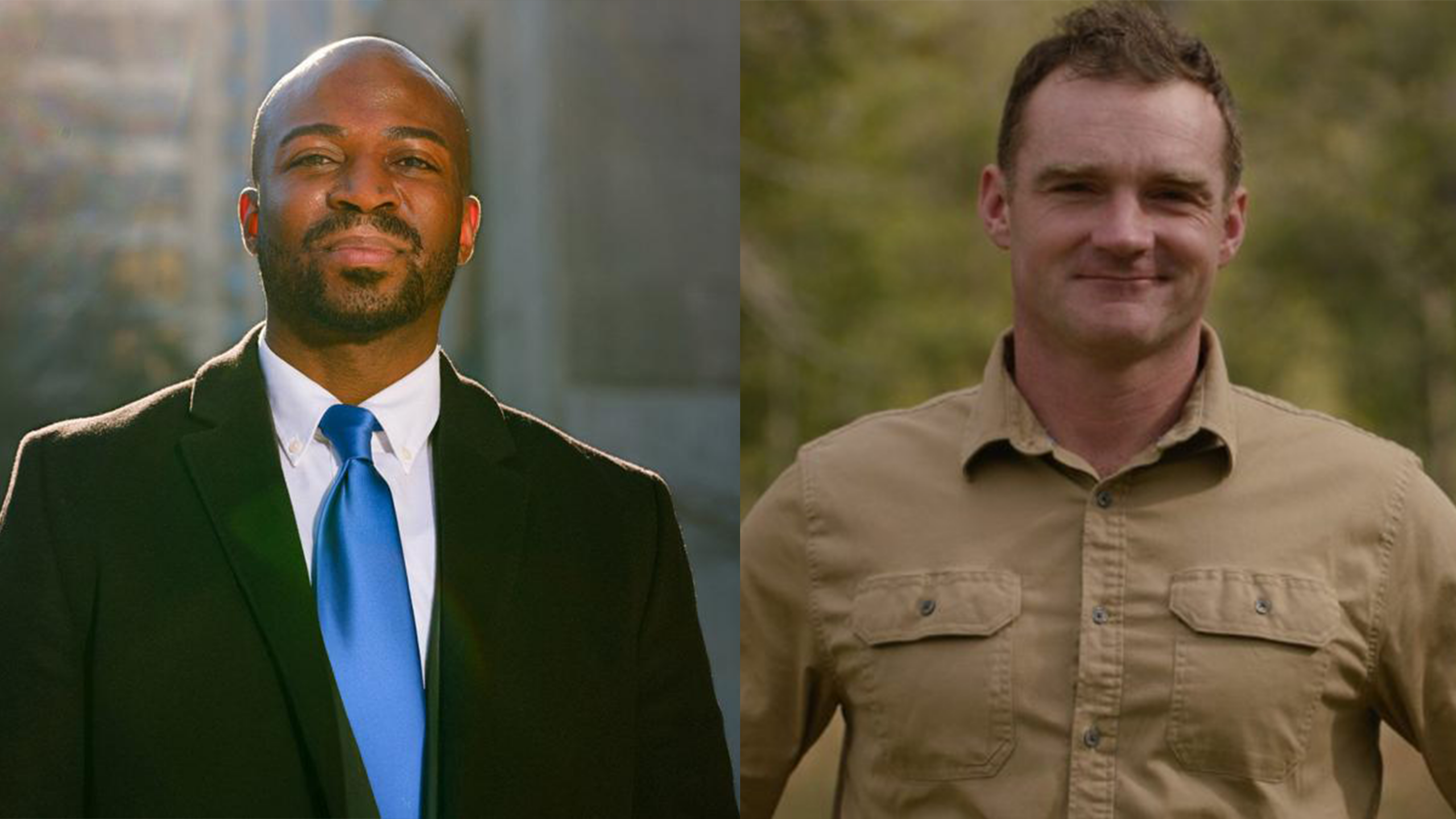Senate candidate Dakarai Larriett attacks primary opponent over Republican voting record