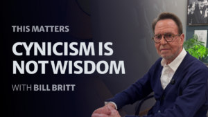 The quiet danger of cynicism