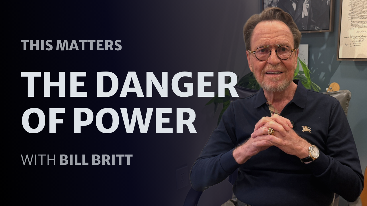 This Matters: What are you becoming in the pursuit of power?