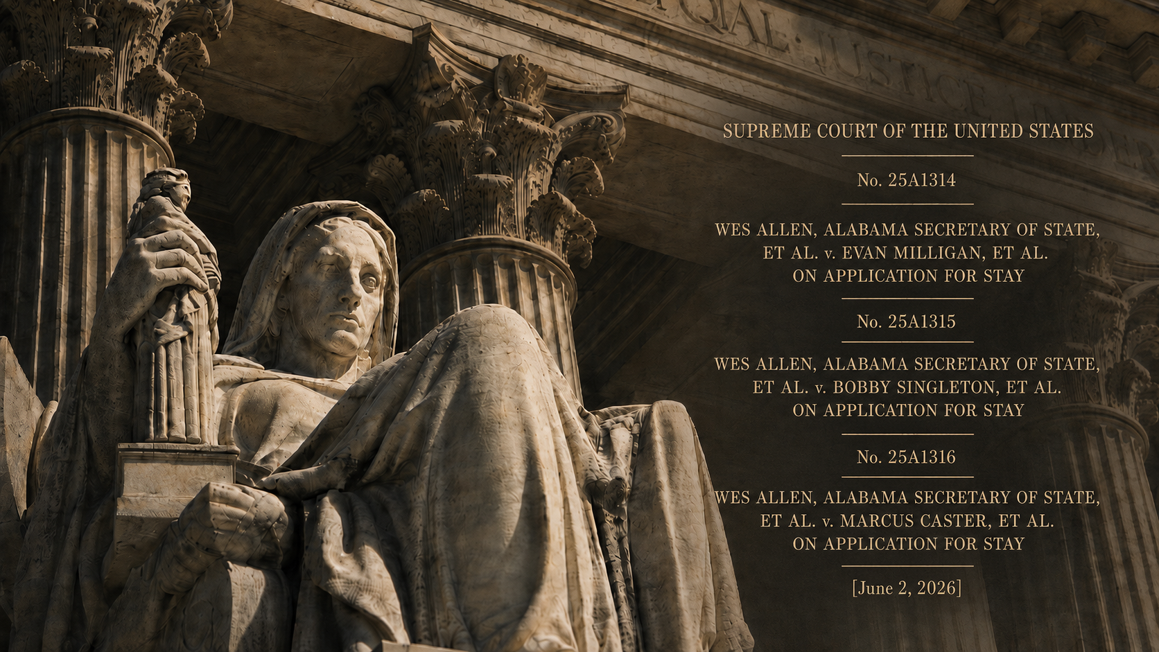 Allen still stands, yet Alabama’s map moves forward
