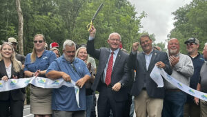 Rickwood Caverns State Park celebrates completion of new road, addition of new playground