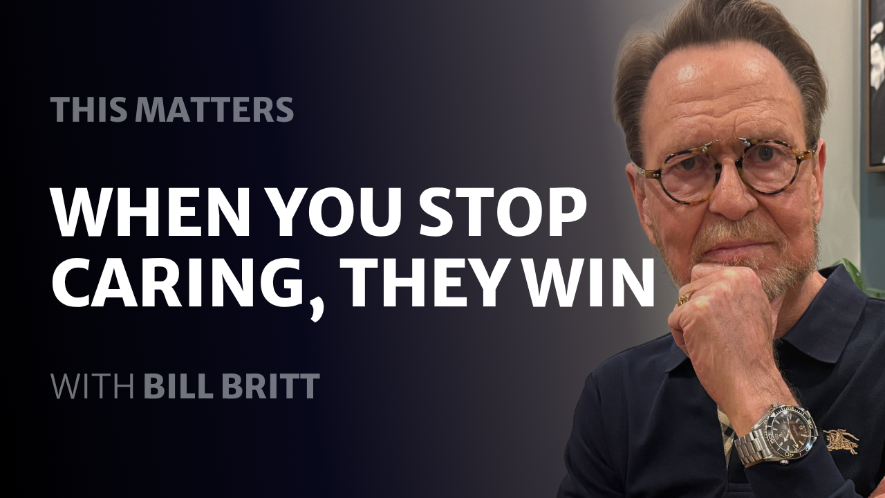 Bad politics wins when good people quit