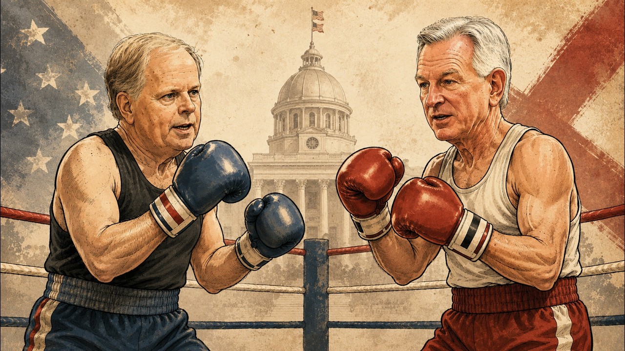 Jones has an opening—and The V asks: Will they debate?